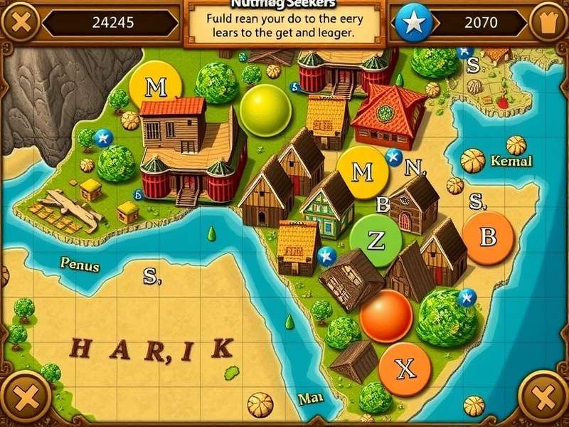 Nutmeg Fortune Seekers puzzle solving interface